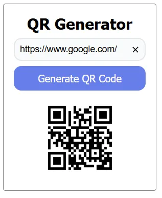 QRcodeComponent